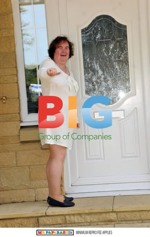Susan Boyle Spotted at Blackburn Home
