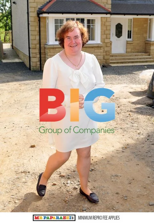 Susan Boyle at Home in Blackburn
