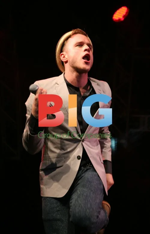 Olly Murs at Blackpool Illuminations 2010