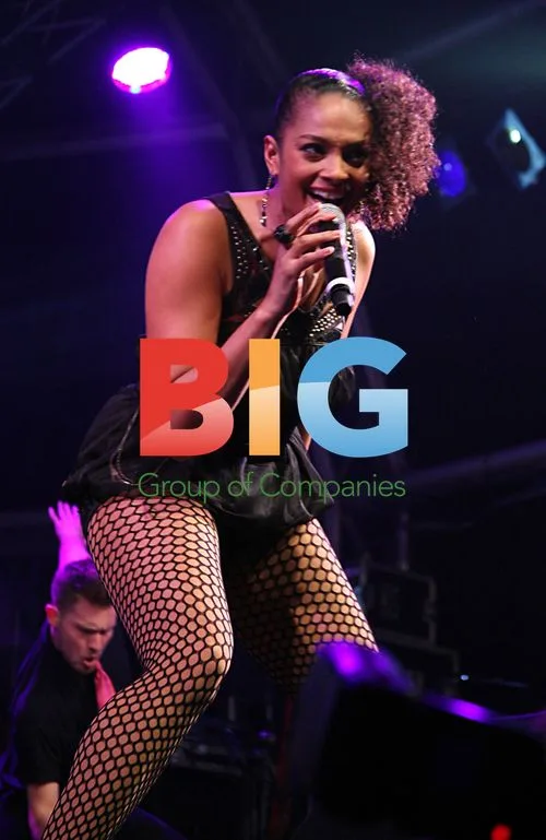 Alesha Dixon performs at Blackpool Illuminations 2010