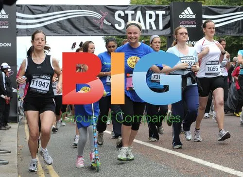 Gail Porter at Adidas 5km Run