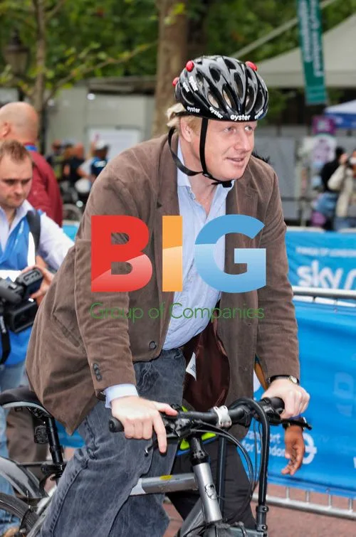 Boris Johnson at Sky Ride