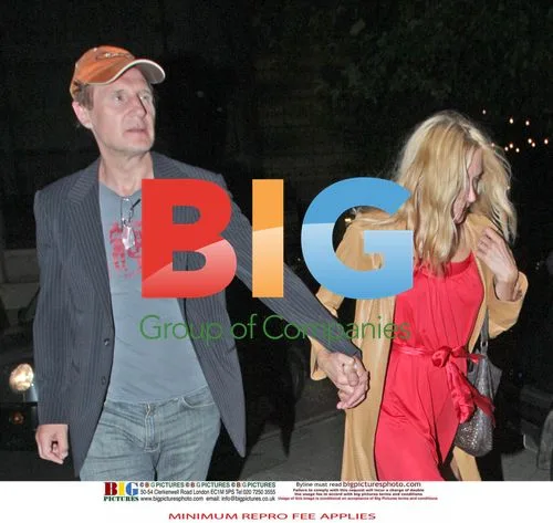 Liam Neeson Seen with Blonde Companion