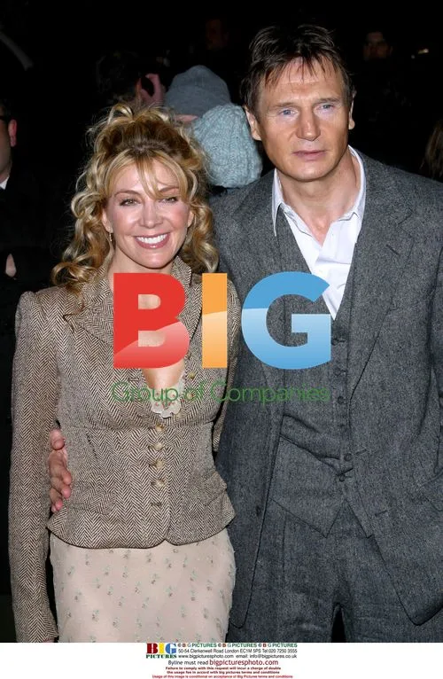 Natasha Richardson and Liam Neeson at 'Gangs of New York' Premiere