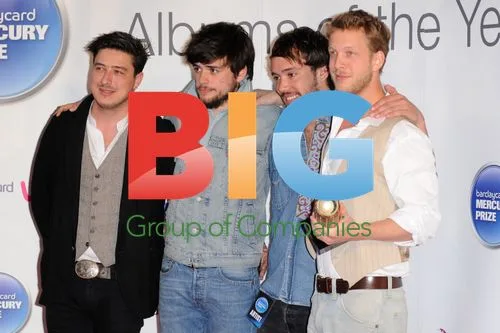 Mumford and Sons at Mercury Prize 2010
