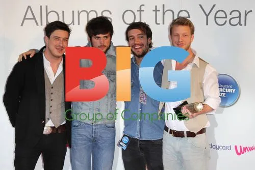 Mumford and Sons at Mercury Prize 2010