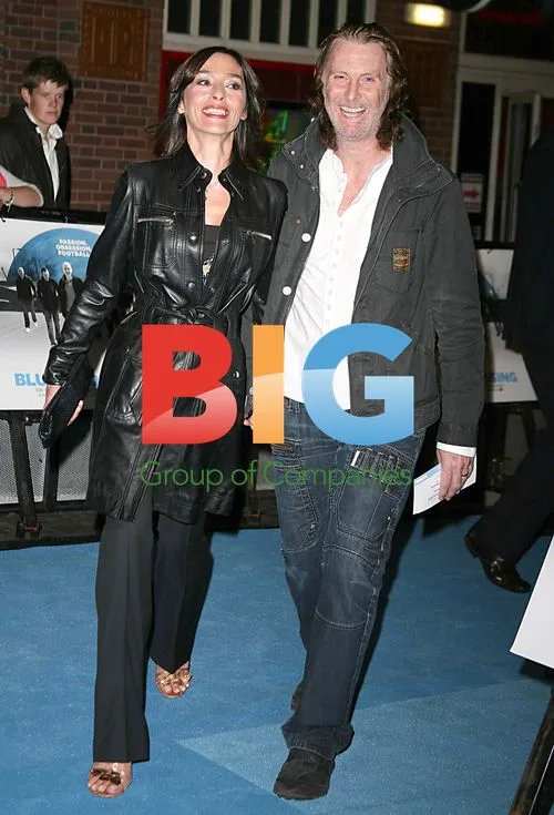 David Threlfall and Brana Bajic at Blue Moon Rising Premiere