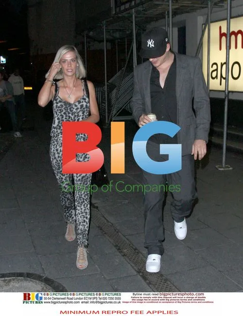 Lee Ryan and Samantha Miller at Ricky Gervais Show