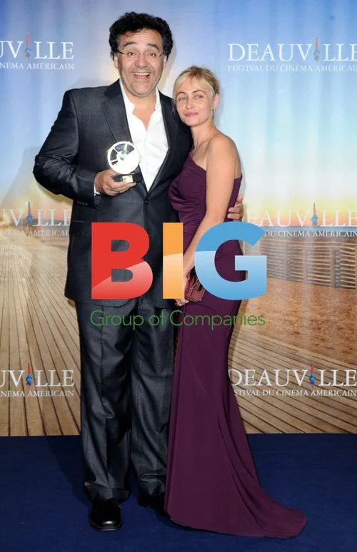 Emmanuelle Beart and Rodrigo Garcia at Deauville Festival