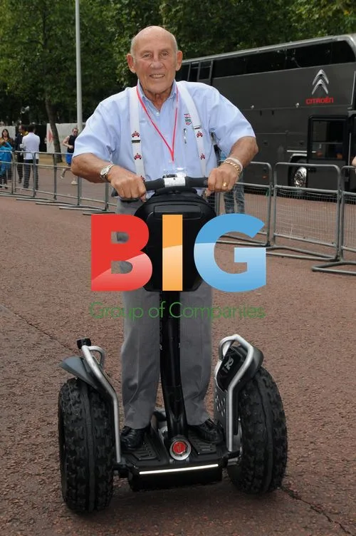 Sir Stirling Moss at Eco Car Race