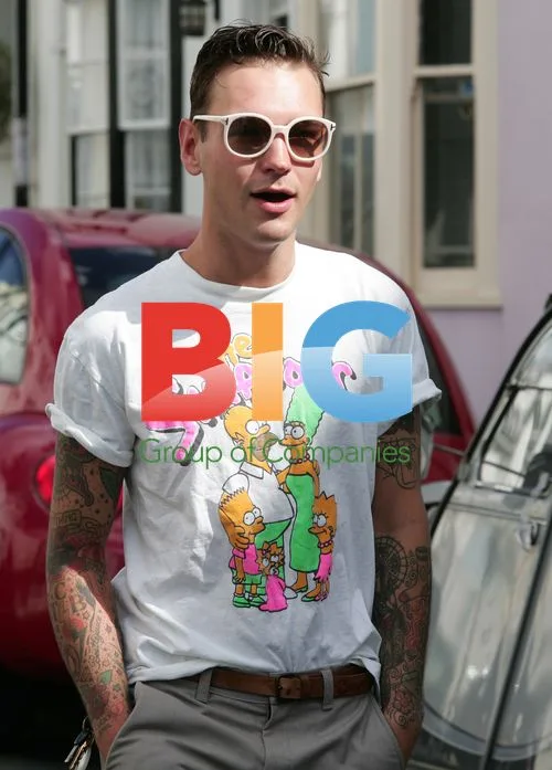 Ultimate Big Brother's Sam Preston shopping in Brighton