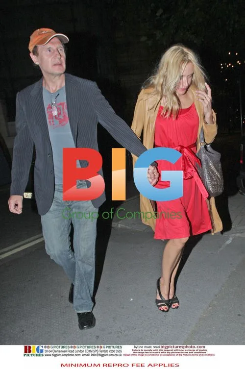 Liam Neeson with Mystery Woman