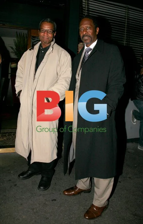 Hugh Quarshie and Clarke Peters at Grocho Club