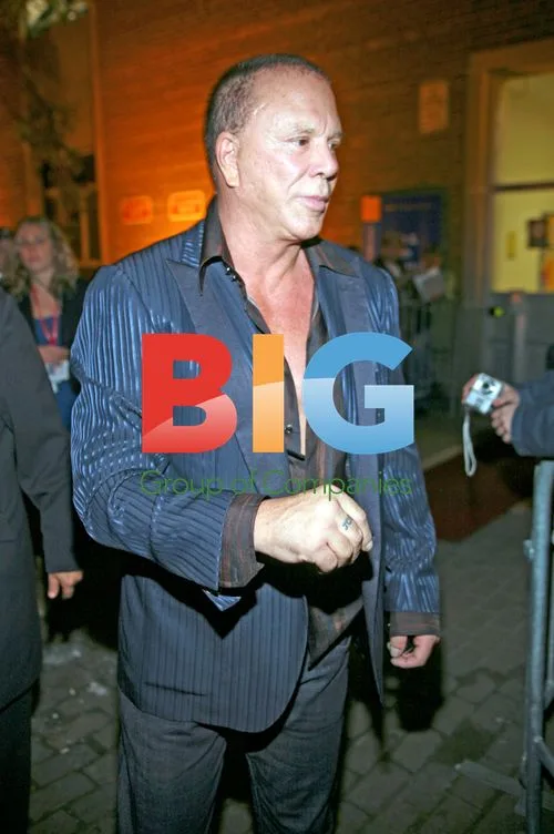 Mickey Rourke at Passion Play Premiere