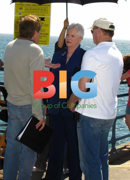 Actress Susan Flannery on Bold and Beautiful Set