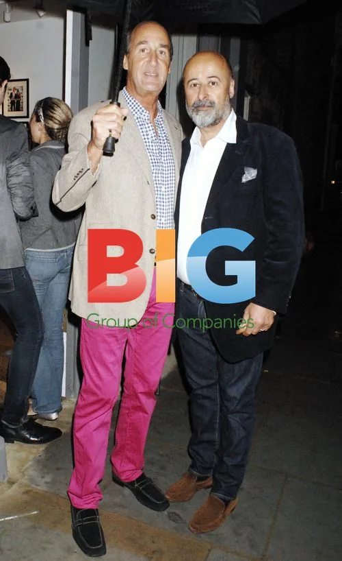 Gerald Lift & Richard Young at Exhibition