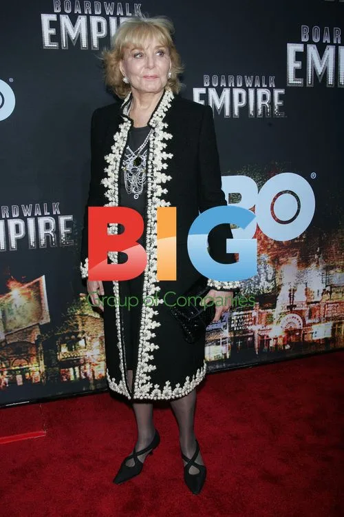 Barbara Walters Arrives for 'Boardwalk Empire' Premiere