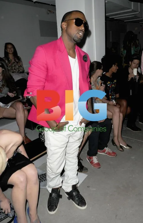 Kanye West and Kelly Osbourne at MBFW: Spring 2011