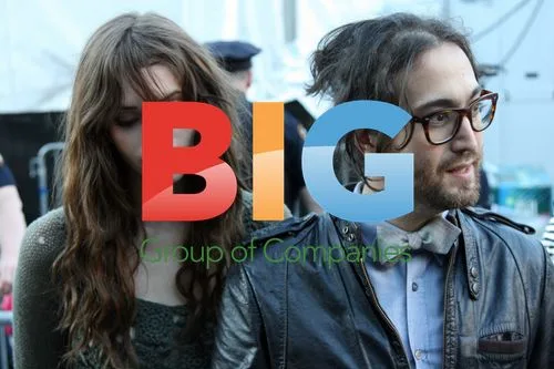 Charlotte Kemp and Sean Lennon at MBFW