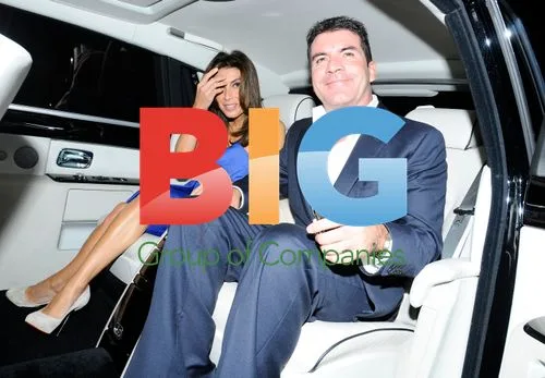 Simon Cowell with girlfriend at Cipriani