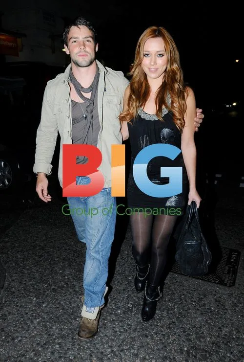 Una Healey and Ben Foden at Nobu and Mahiki