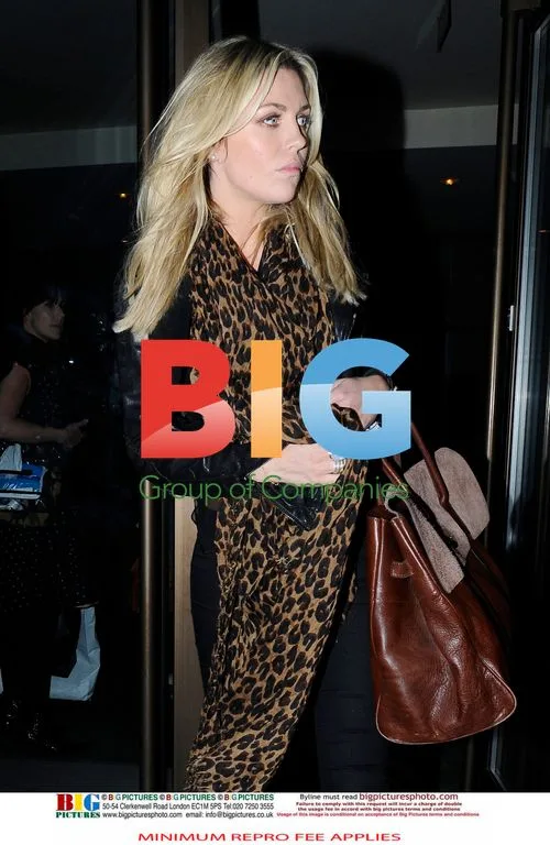 Abigail Clancy Leaving Mayfair Hotel