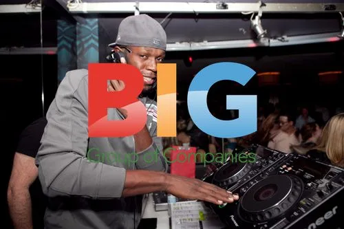 Usain Bolt DJing in Melbourne