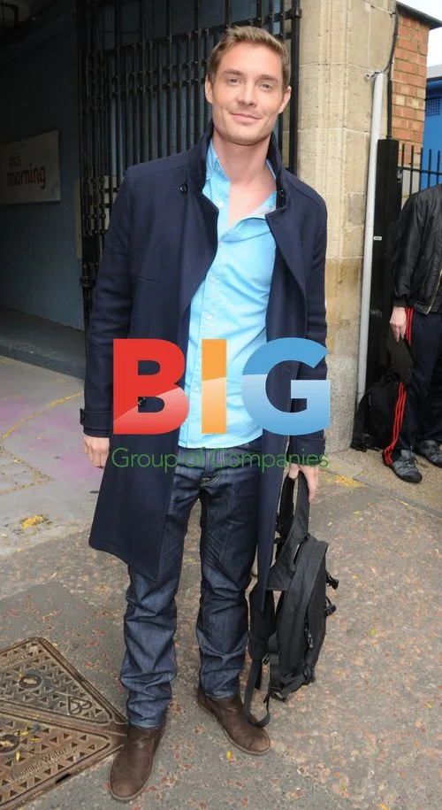 Celebrities at ITV Studios, London