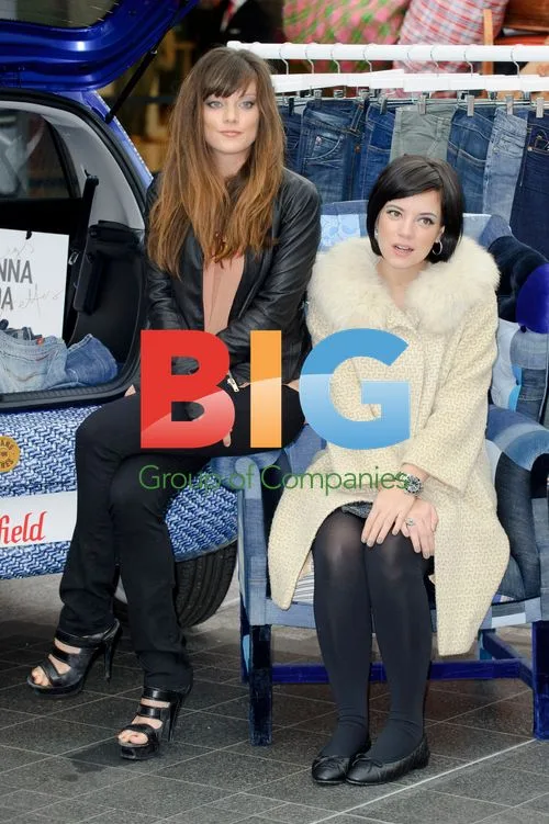 Mary Portas, Lily Allen and Jane Shepherdson launch car boot fair
