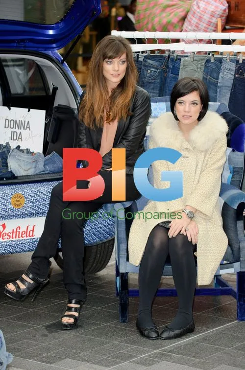 Mary Portas, Lily Allen and Jane Shepherdson launch car boot fair