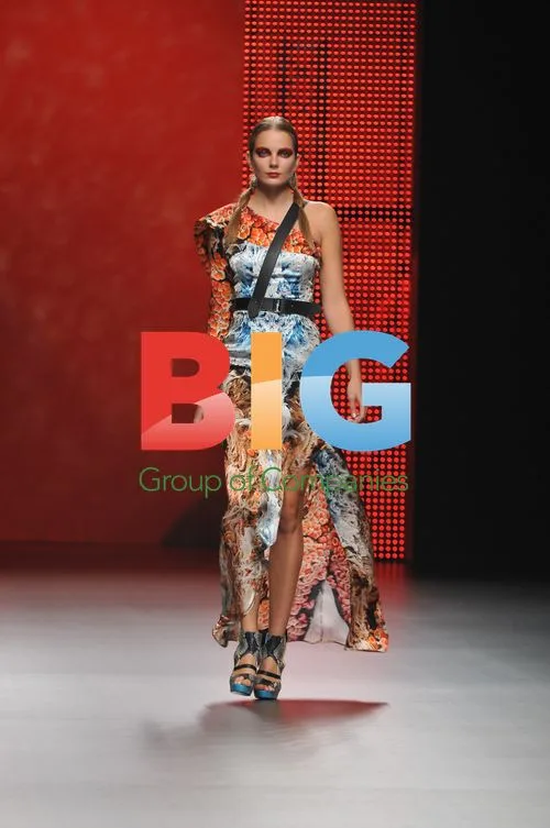 Ana Locking at Madrid Fashion Week