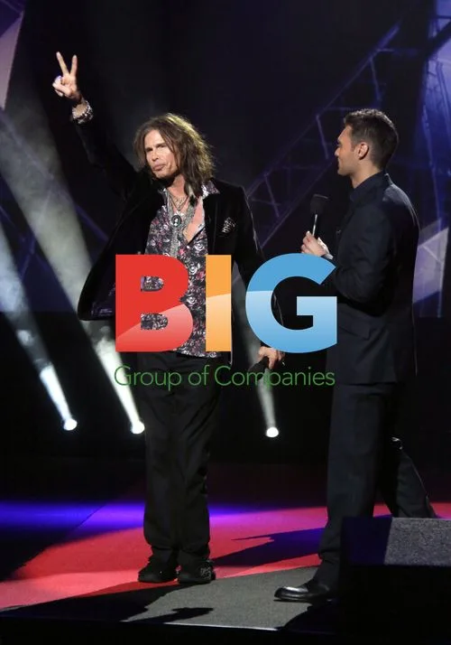 Steven Tyler and Ryan Seacrest at American Idol Press Conf