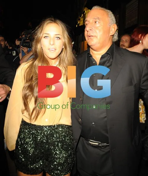 Chloe Green and Phillip Green at Longchamp Event