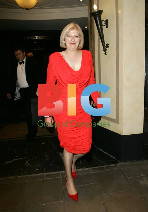 Theresa May at Dorchester Hotel, London