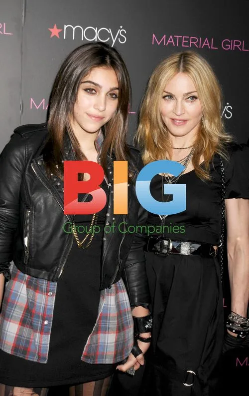 Taylor Momsen, Madonna, and Lourdes Leon at 'Material Girl' Launch