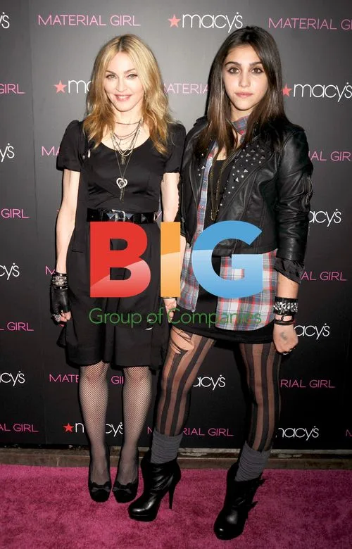 Taylor Momsen, Madonna, and Lourdes at Material Girl Launch