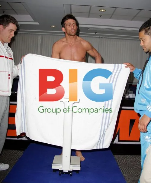 Alex Ried at Bamma 4 weigh-in