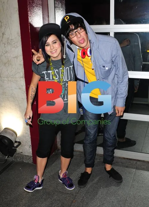 Lady Sovereign and Sam Pepper at Big Brother Party