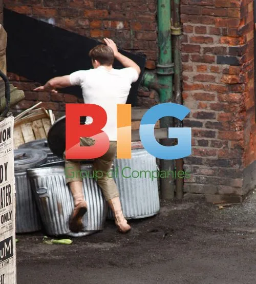 Chris Evans Filming 'Captain America' in Manchester
