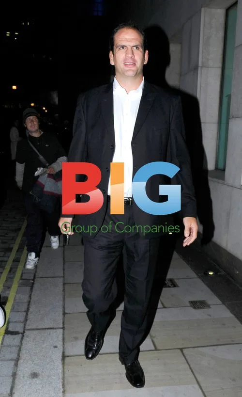 Martin Johnson at Nobu Restaurant