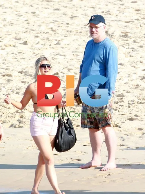 Philip Seymour Hoffman Family Beach Day