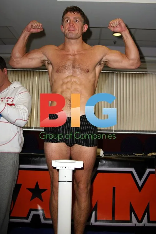 Tom Watson at Bamma 4 Weigh-In