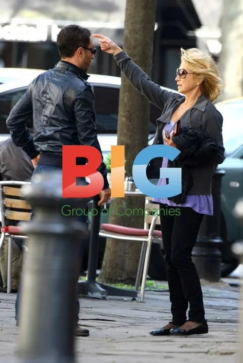 Felicity Kendall and Vincent Simone Take Break from 'Strictly' Rehearsals