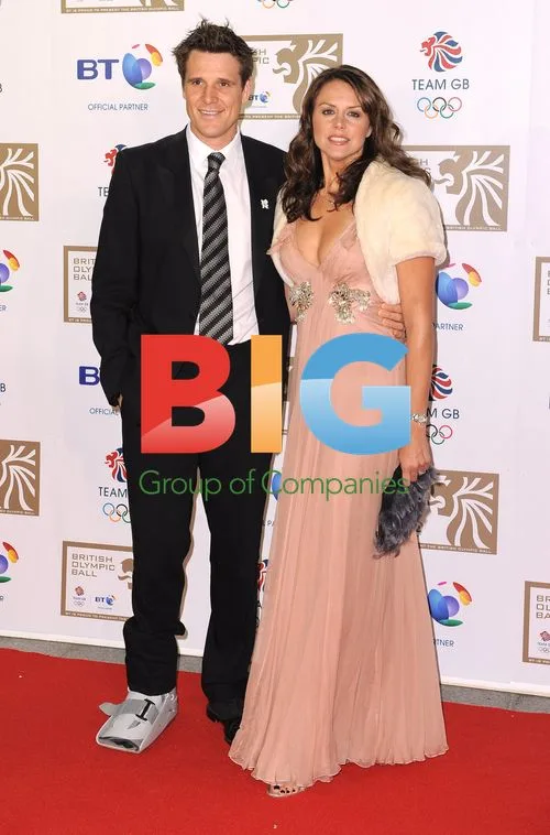 James Cracknell and Beverley Turner at British Olympic Ball