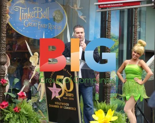 Tinker Bell at Hollywood Star Ceremony