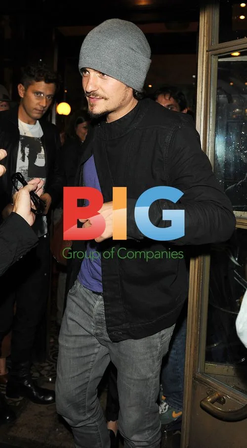 Orlando Bloom and Miranda Kerr in Milan