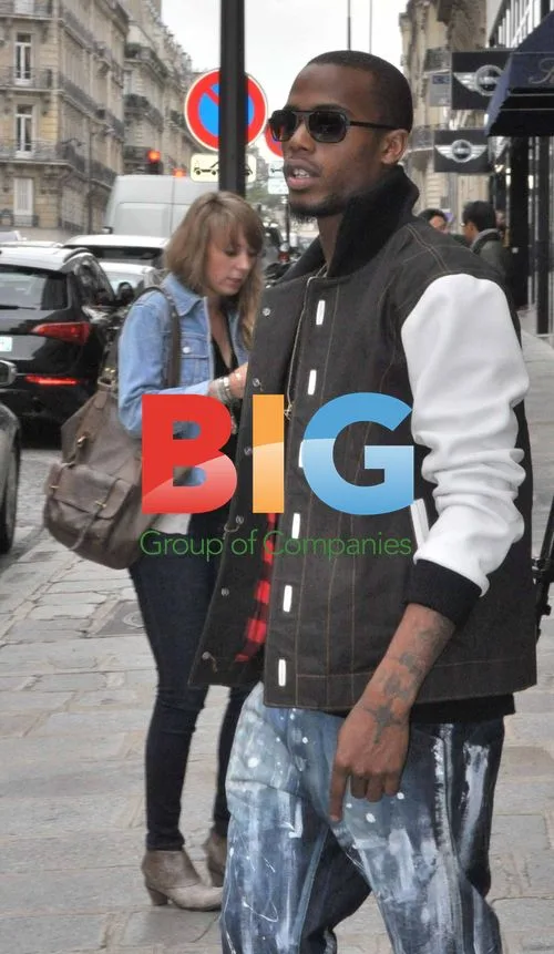 Rapper B.o.B Spotted in Paris
