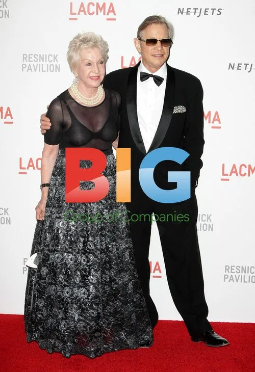 Michael York and Patricia McCallum at LACMA Gala