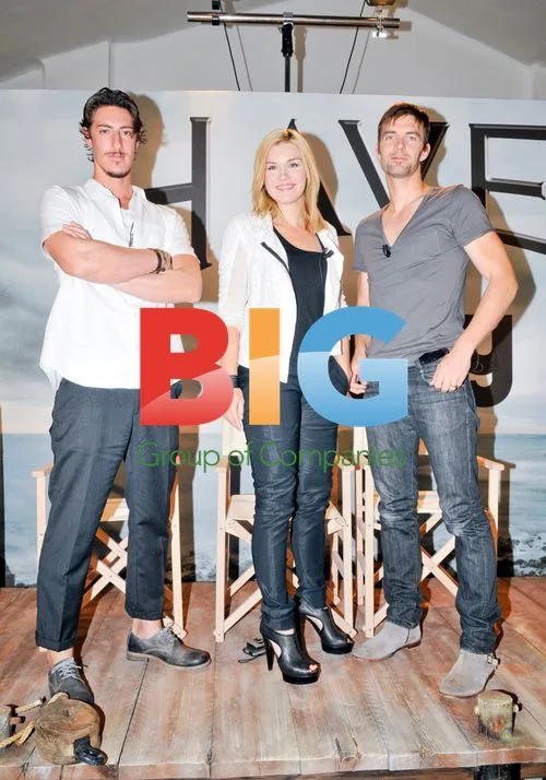 Lucas Bryant, Emily Rose, and Eric Balfour at 'Haven' Photocall
