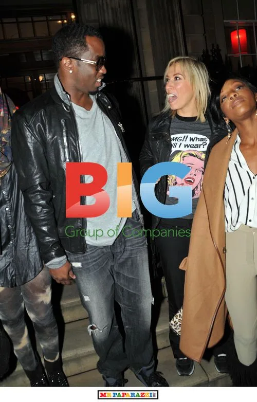 P Diddy Out and About in Glasgow